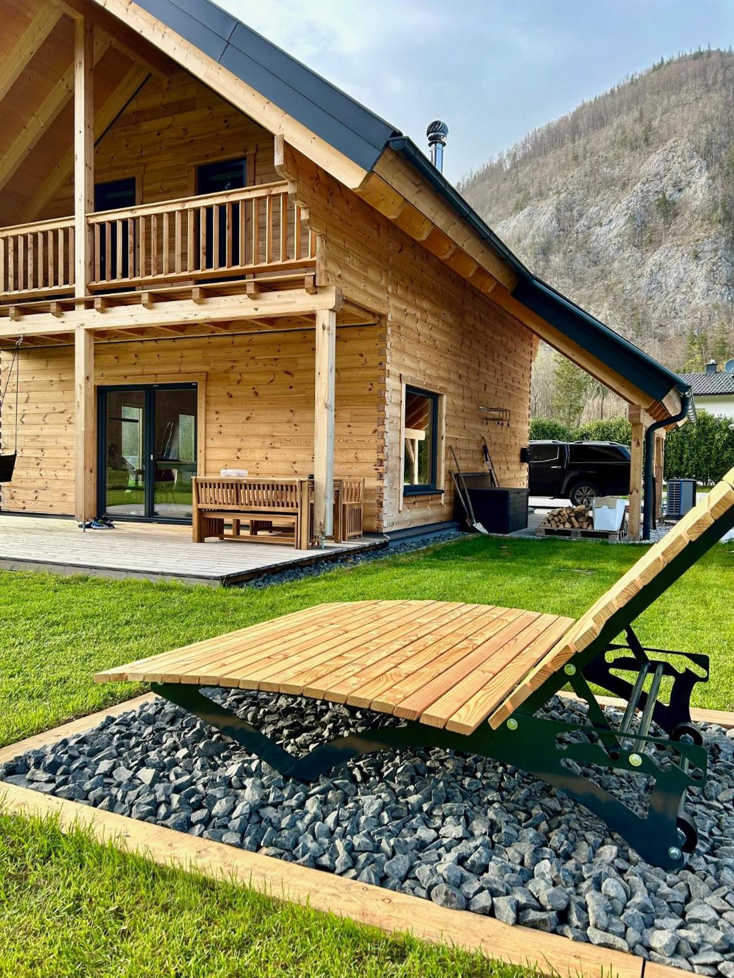 Das Gruenhaus - Dein Chalet In Grünau im Almtal Exterior foto